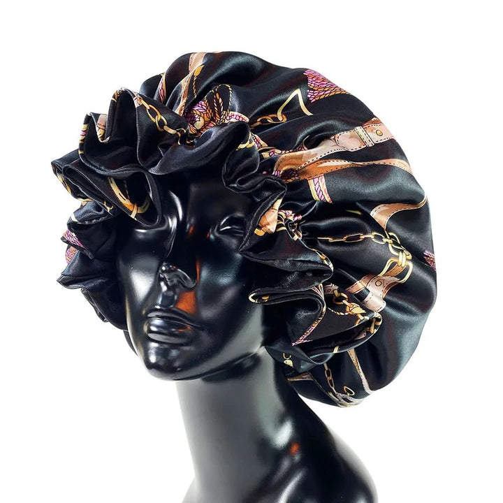 Women Satin Bonnet Cap Double Layer - Derslash