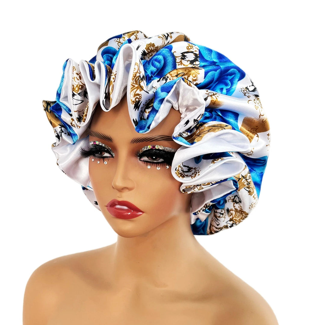 Women Satin Bonnet Cap Double Layer - Derslash