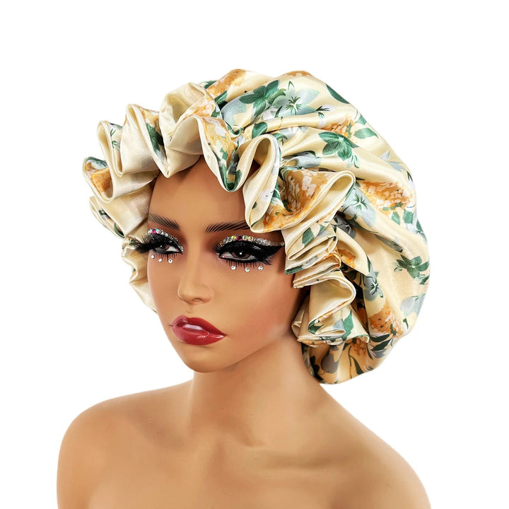 Women Satin Bonnet Cap Double Layer - Derslash