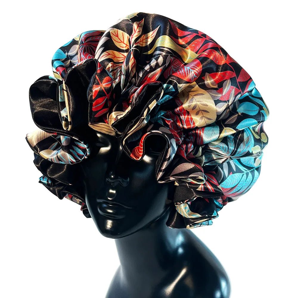 Women Satin Bonnet Cap Double Layer - Derslash