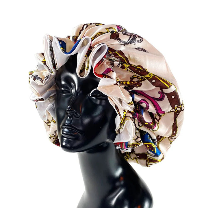 Women Satin Bonnet Cap Double Layer - Derslash