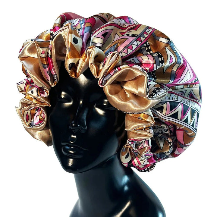 Women Satin Bonnet Cap Double Layer - Derslash