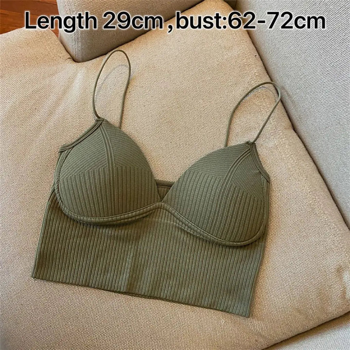 Women Sexy Sleeveless cropped top - Derslash