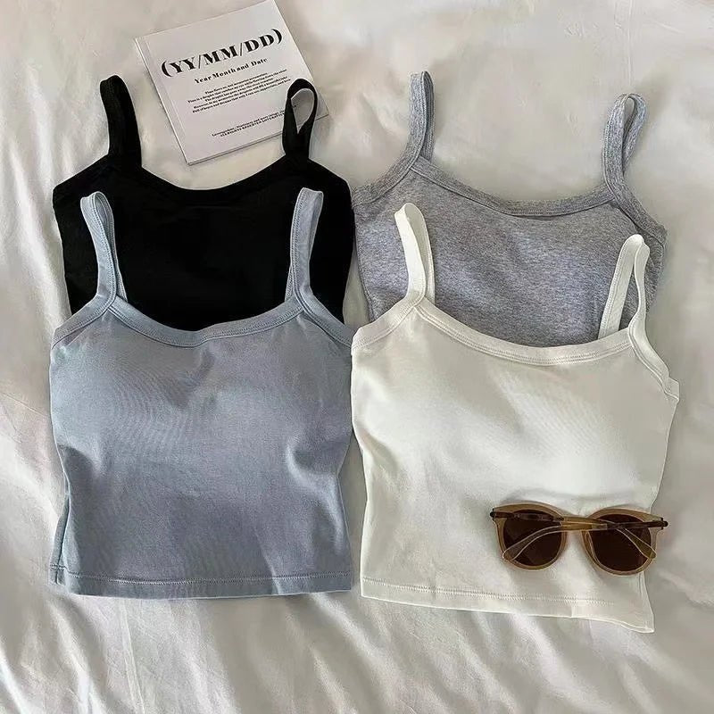 Women Sexy Sleeveless cropped top - Derslash