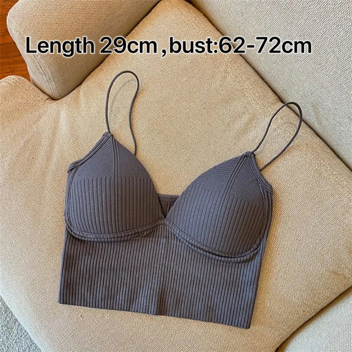 Women Sexy Sleeveless cropped top - Derslash