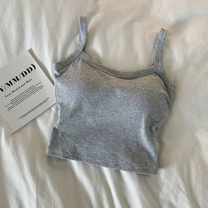 Women Sexy Sleeveless cropped top - Derslash
