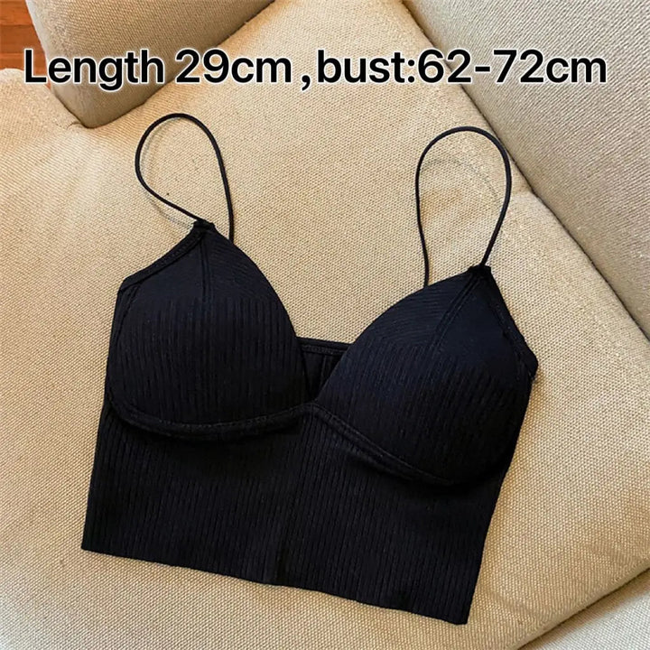 Women Sexy Sleeveless cropped top - Derslash