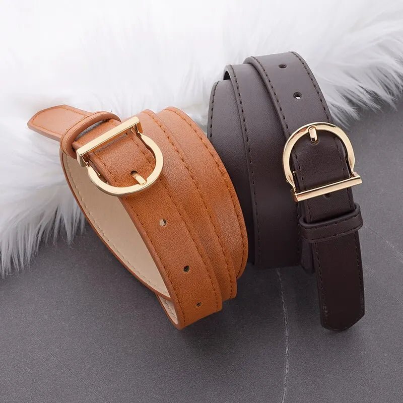 Women's Belt Fashion Pin Buckle - Derslash