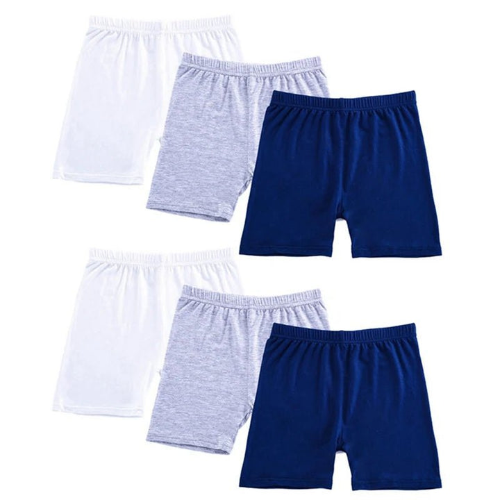 6Pcs/Set Candy Color Cotton Girls Short - Derslash