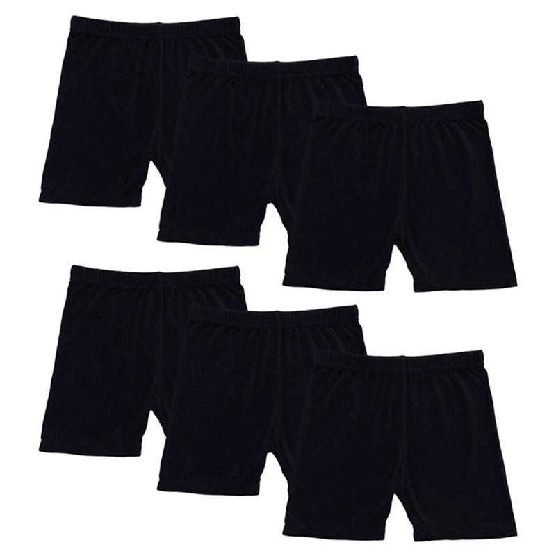 6Pcs/Set Candy Color Cotton Girls Short - Derslash