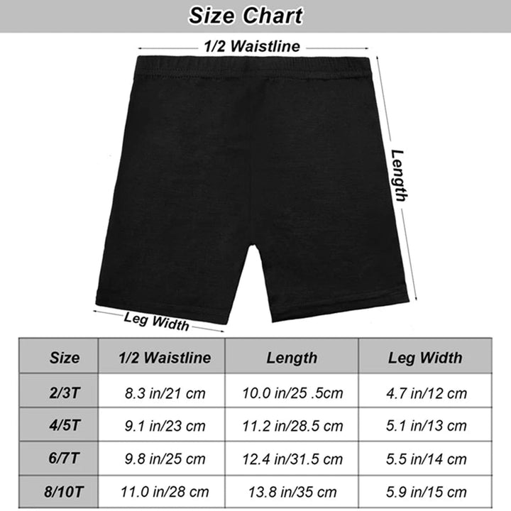 6Pcs/Set Candy Color Cotton Girls Short - Derslash