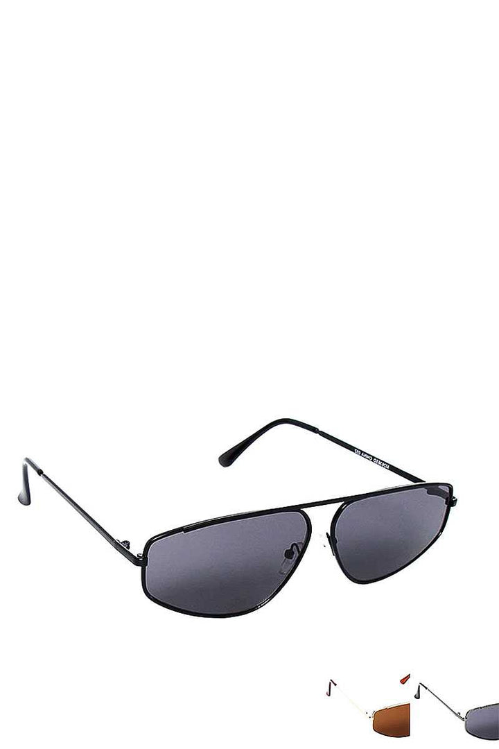 Modische Piloten-Sonnenbrille im Retro-Stil