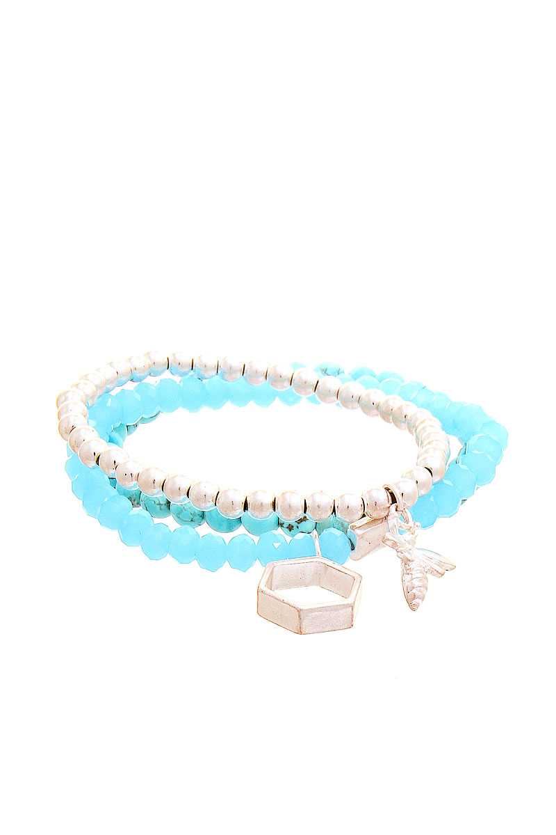 Modisches Armband mit mehreren Perlen