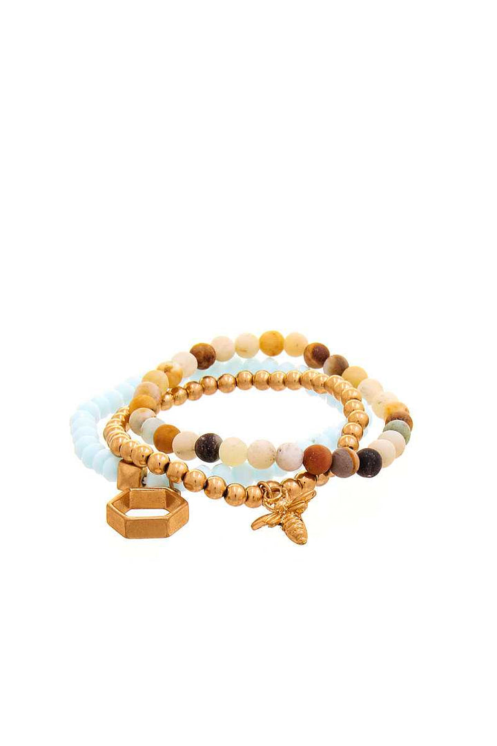 Modisches Armband mit mehreren Perlen