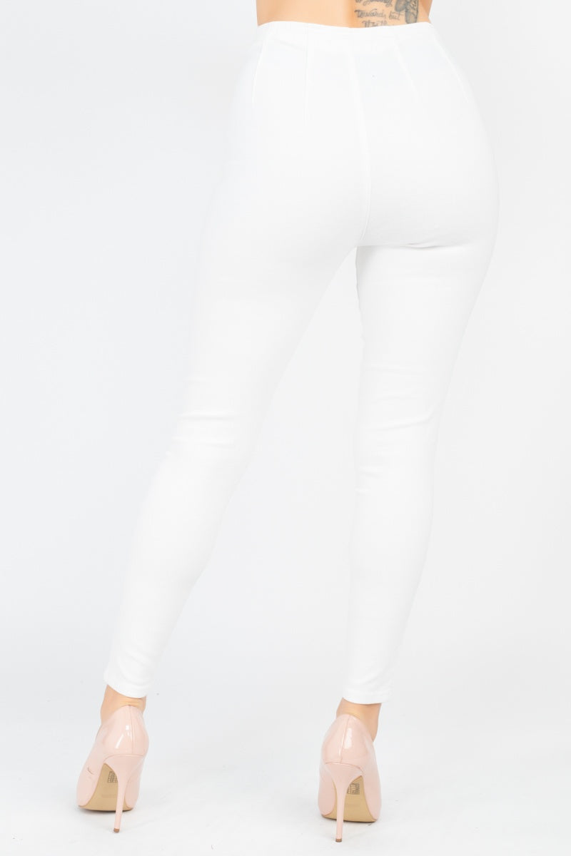 Jeans mit hoher Taille