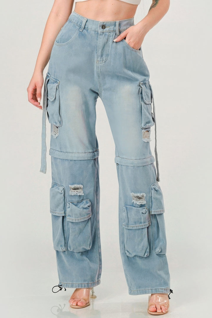 Denim-Cargojeans