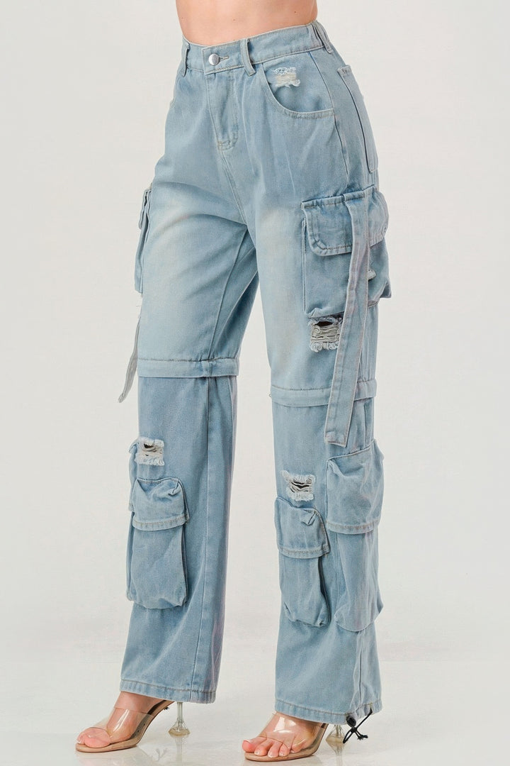 Denim-Cargojeans