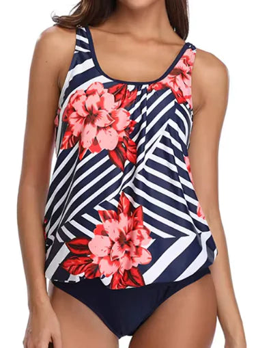 Muolux High Waist Push-Up Bikini Set – Brasilianischer Tankini für Frauen in Übergröße