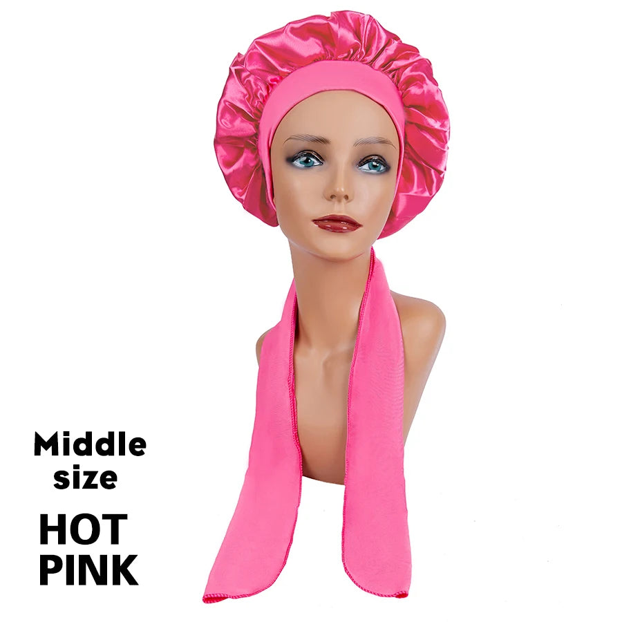 New Large Satin Bonnet - Derslash