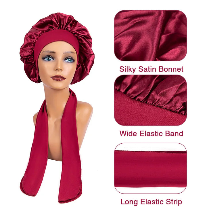 New Large Satin Bonnet - Derslash