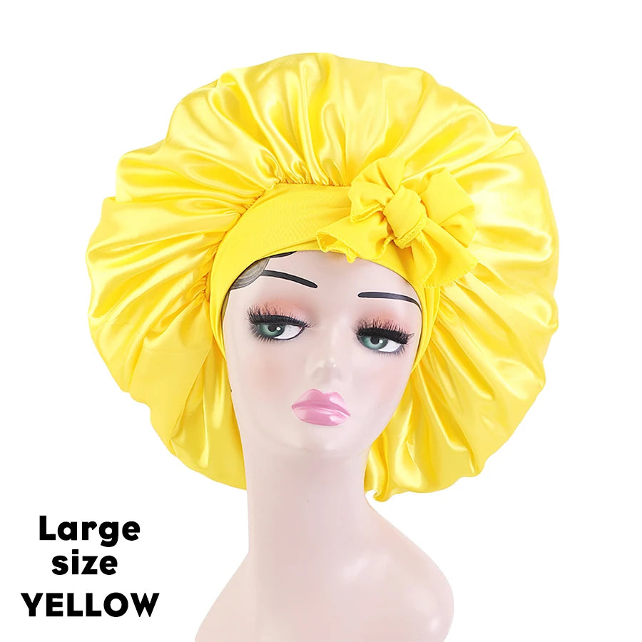New Large Satin Bonnet - Derslash