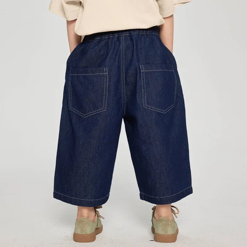 Denim Cropped Pants - Derslash