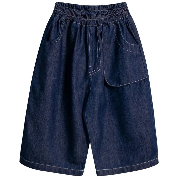 Denim Cropped Pants - Derslash
