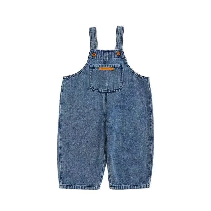 Denim Overalls: Loose - Fit Jumpsuit for Boys & Girls - Derslash