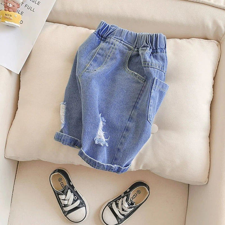 Fashion Hole Jeans - Derslash
