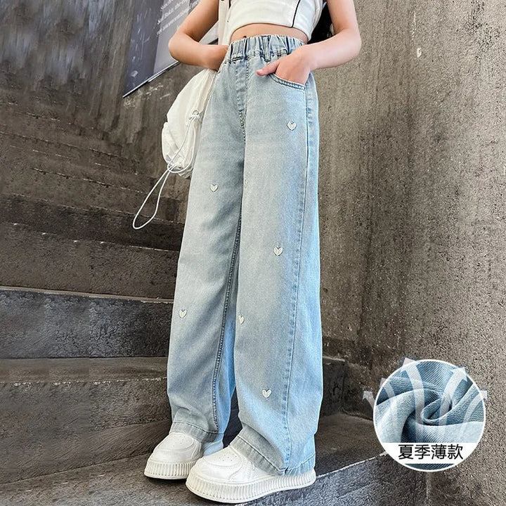 Girl's Denim Trousers - Derslash