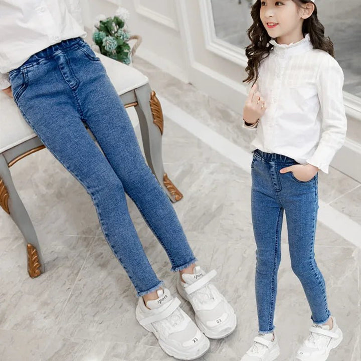 Girls elastic skinny Jeans - Derslash