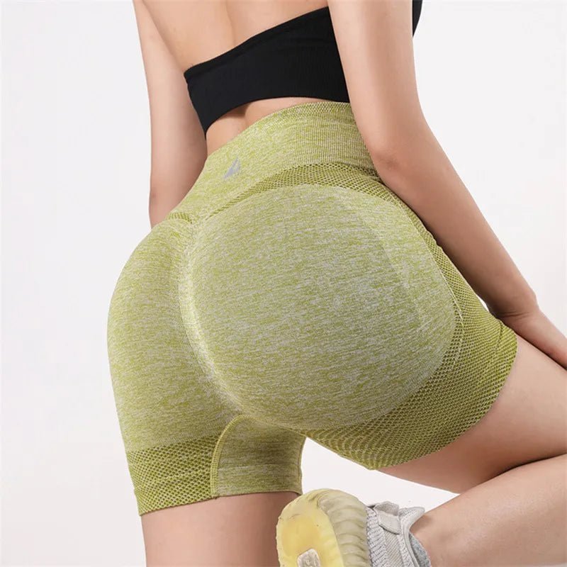 High Waist Push Up Women Shorts - Derslash