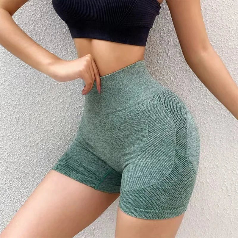 High Waist Push Up Women Shorts - Derslash