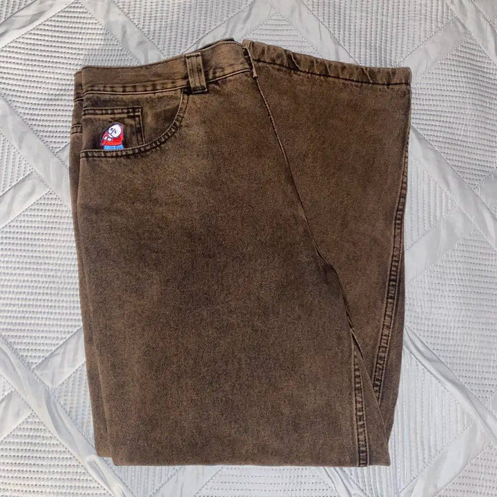 Hip Hop Style Leisure Denim Pants - Derslash