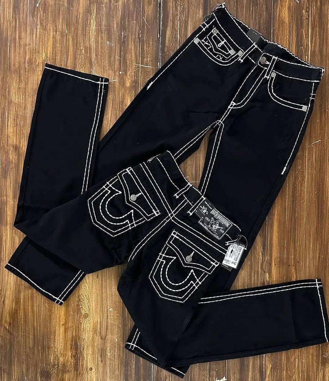 Hip Hop Style Leisure Denim Pants - Derslash