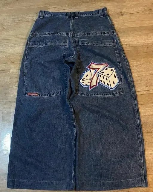 Hip Hop Style Leisure Denim Pants - Derslash