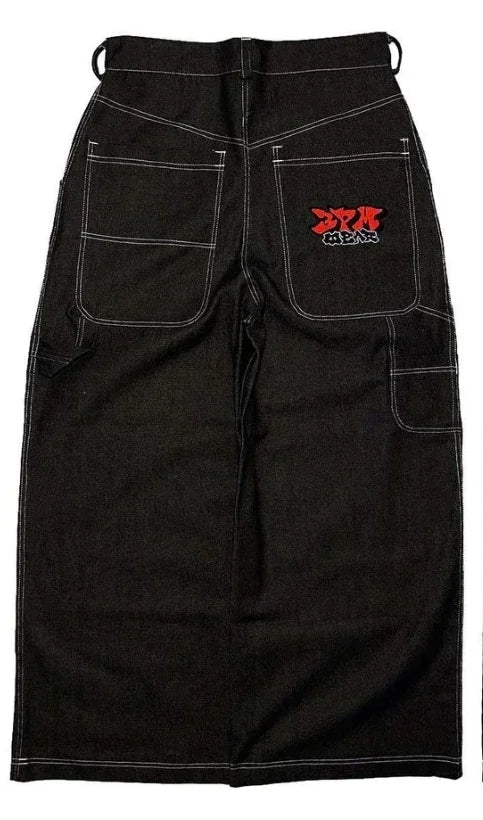 Hip Hop Style Leisure Denim Pants - Derslash
