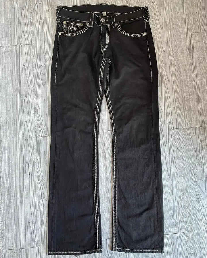 Hip Hop Style Leisure Denim Pants - Derslash