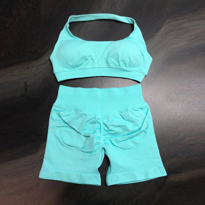 Impact Fitted Yoga Shorts + Top - Derslash