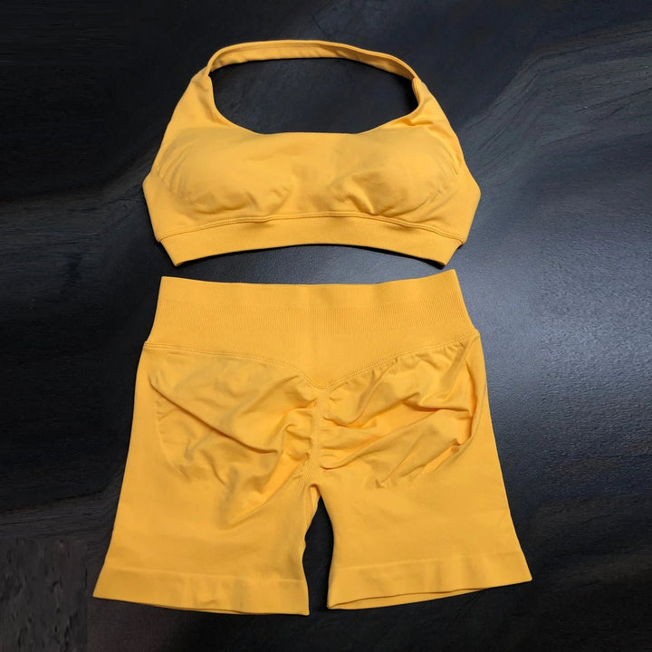 Impact Fitted Yoga Shorts + Top - Derslash