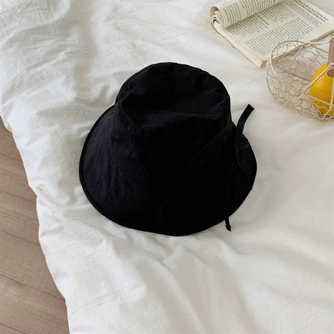 Korean Lace - up Fisherman Hats - Derslash