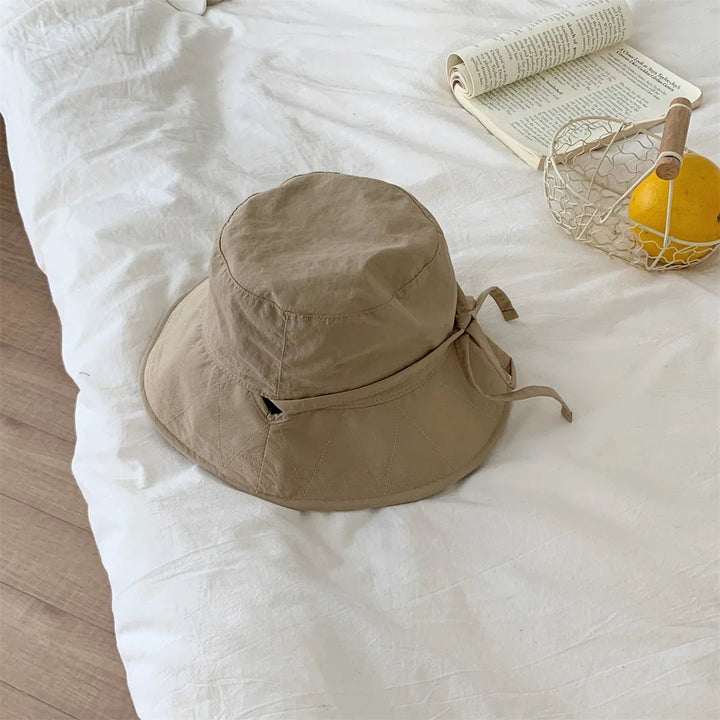 Korean Lace - up Fisherman Hats - Derslash