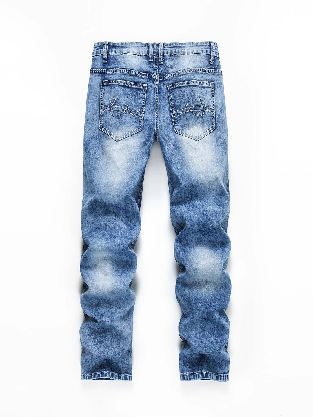 Light blue denim strech Trousers - Derslash