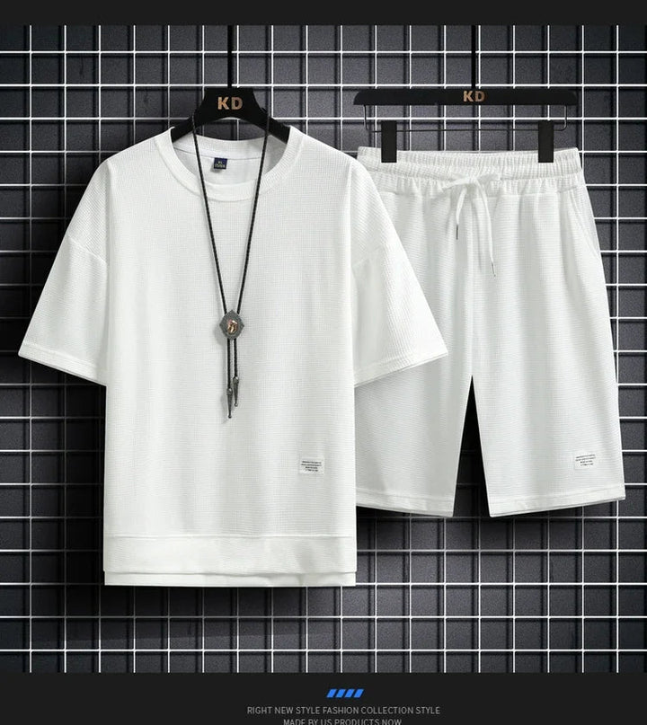 Men's Casual T - shirt + Shorts - Derslash
