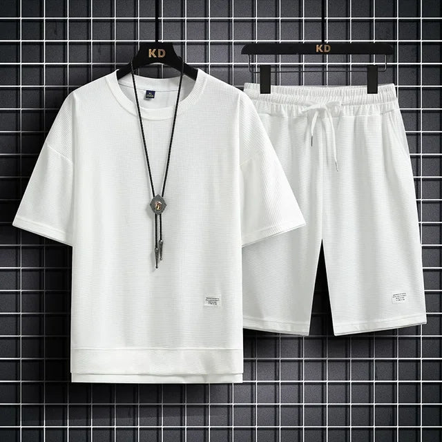 Men's Casual T - shirt + Shorts - Derslash