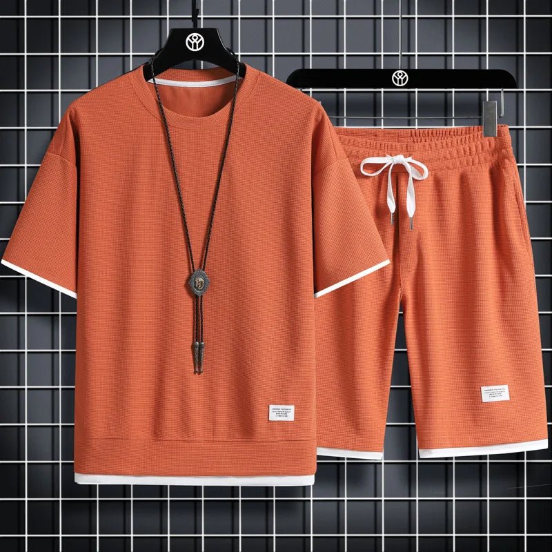 Men's Casual T - shirt + Shorts - Derslash