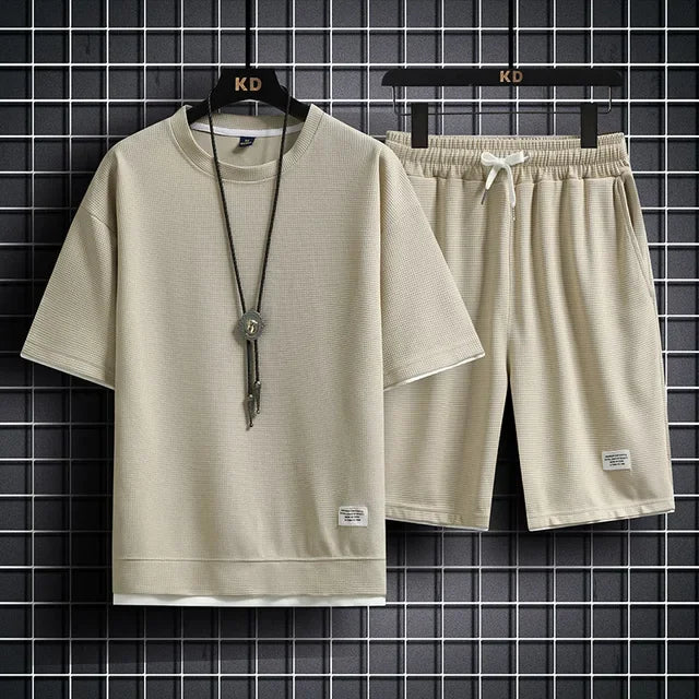 Men's Casual T - shirt + Shorts - Derslash