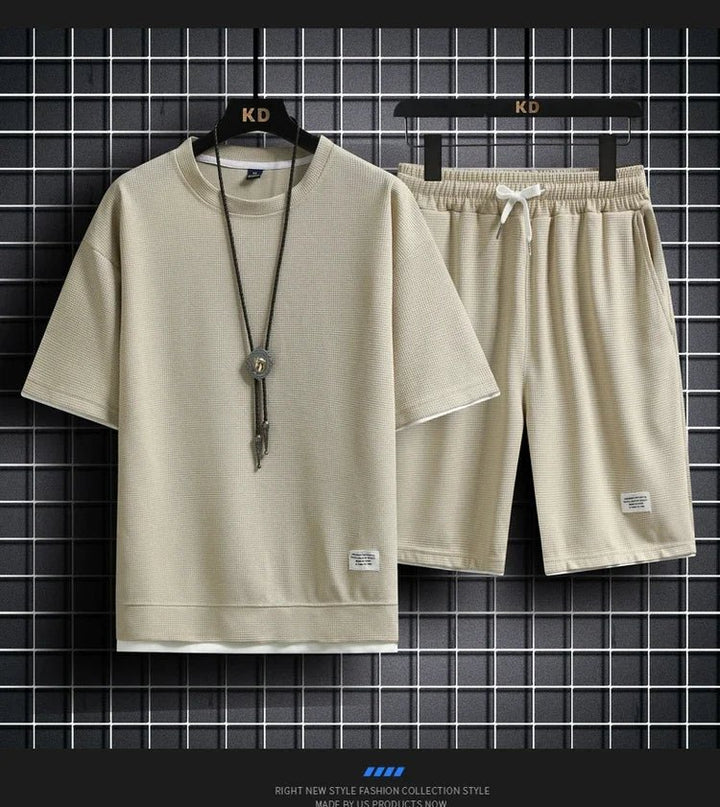 Men's Casual T - shirt + Shorts - Derslash