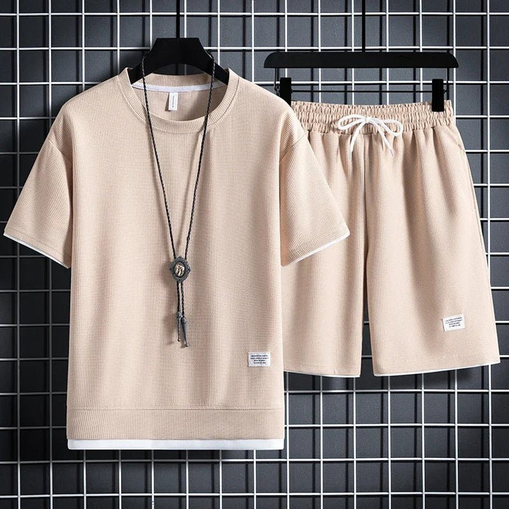 Men's Casual T - shirt + Shorts - Derslash