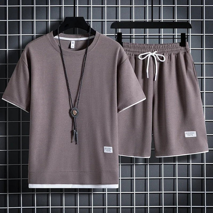 Men's Casual T - shirt + Shorts - Derslash